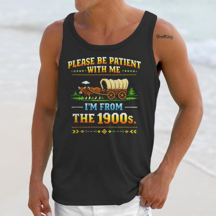Vintage Please Be Patient With Me I'm From The 1900s Unisex Tank Top