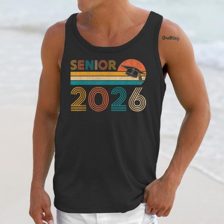 Vintage Senior 2026 Graduate Class Of 2026 Graduation Grad Unisex Tank Top