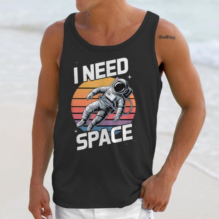 Vintage Space For Introverts I Need Space Unisex Tank Top Vintage Space For Introverts I Need Space Unisex Tank Top