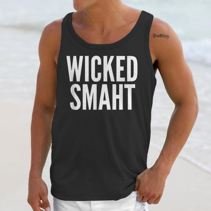 Wicked Smaht Boston Accent Graduation Tee Unisex Tank Top