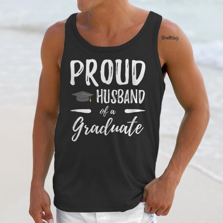 Wife's Graduation Shirt 2018 Proud Husband Of a Graduate Unisex Tank Top
