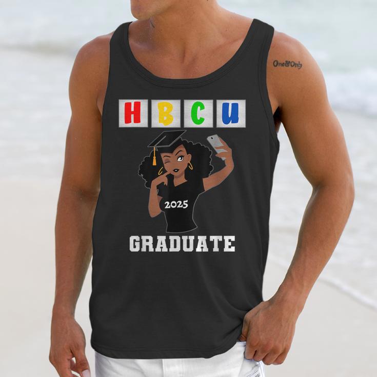 Women HBCU Grad 2025 College Graduation Apparel Unisex Tank Top