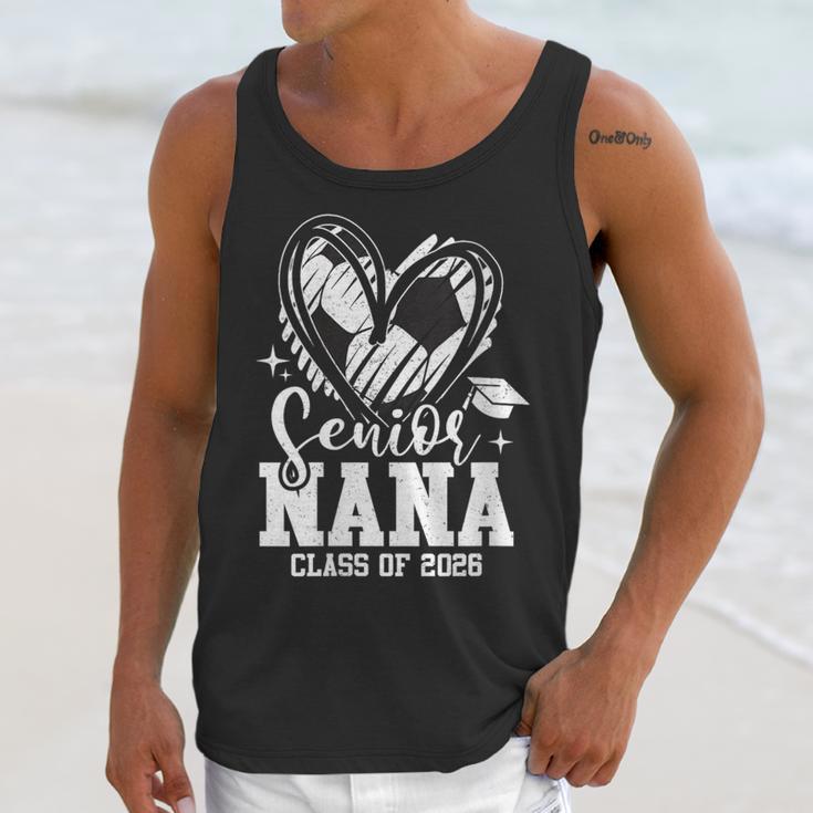 Women's Senior Nana Class Of 2026 Soccer Graduation Heart Unisex Tank Top