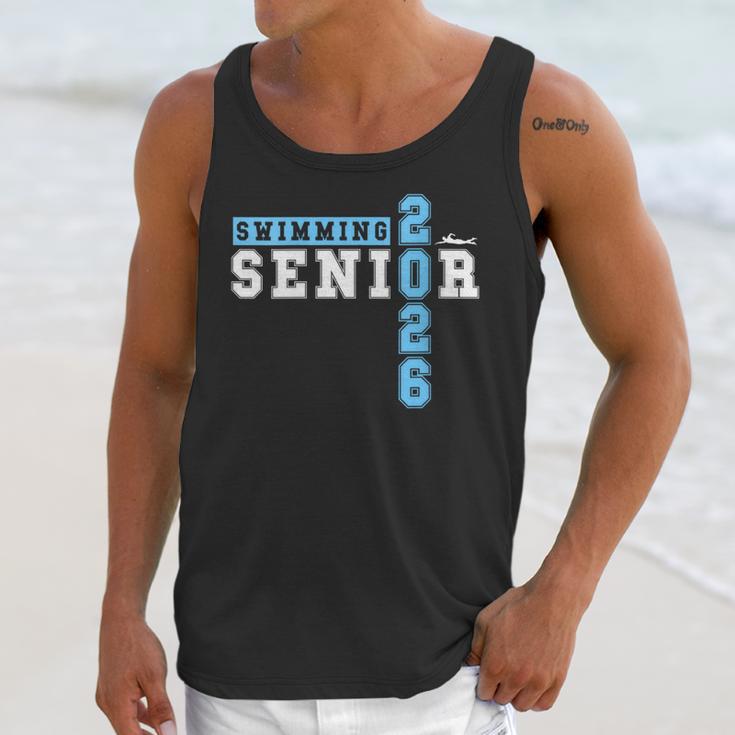 Women's Swimming Senior Night Swim Senior 2026 Graduation 39 Unisex Tank Top