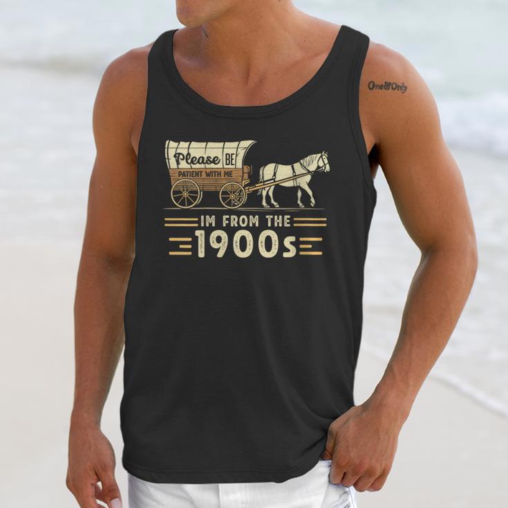 Women's Vintage Please Be Patient With Me I'm From The 1900s Unisex Tank Top