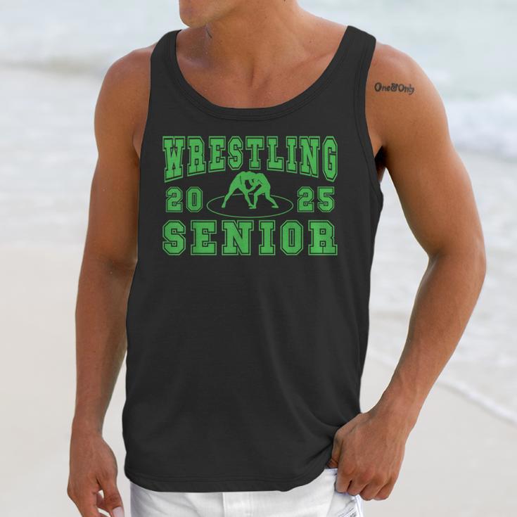 Wrestling Senior Night Wrestling Senior 2025 Graduation 32 Unisex Tank Top