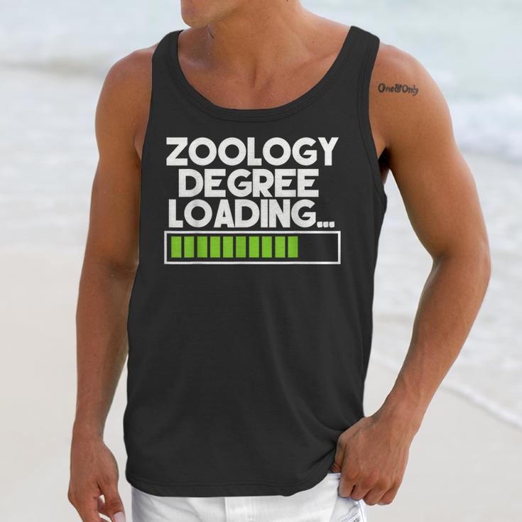 Zoology Degree Loading Zoologist Graduation Student Tee Unisex Tank Top