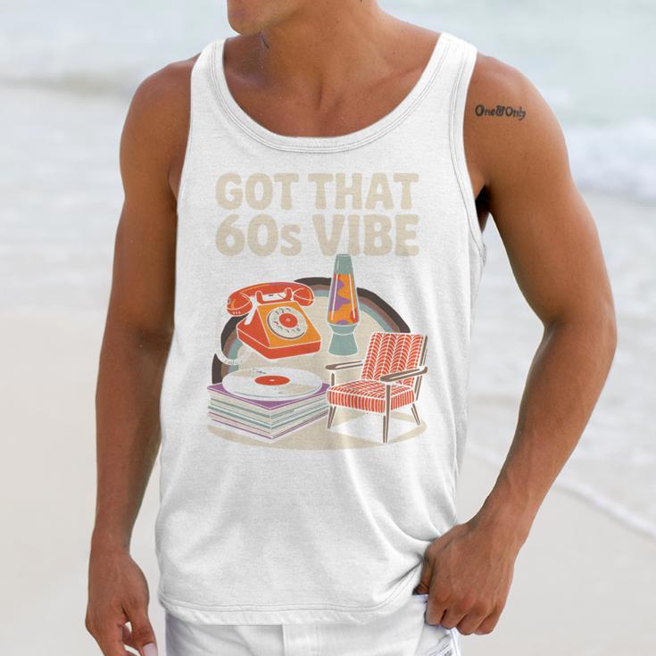 1960s 60s Reunion Nostalgia Memories Music School Grew Up Premium Tri-Blend Unisex Tank Top