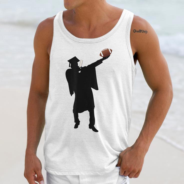 2019 Football Graduation Dab Shirt- Dabbing Graduate Unisex Tank Top