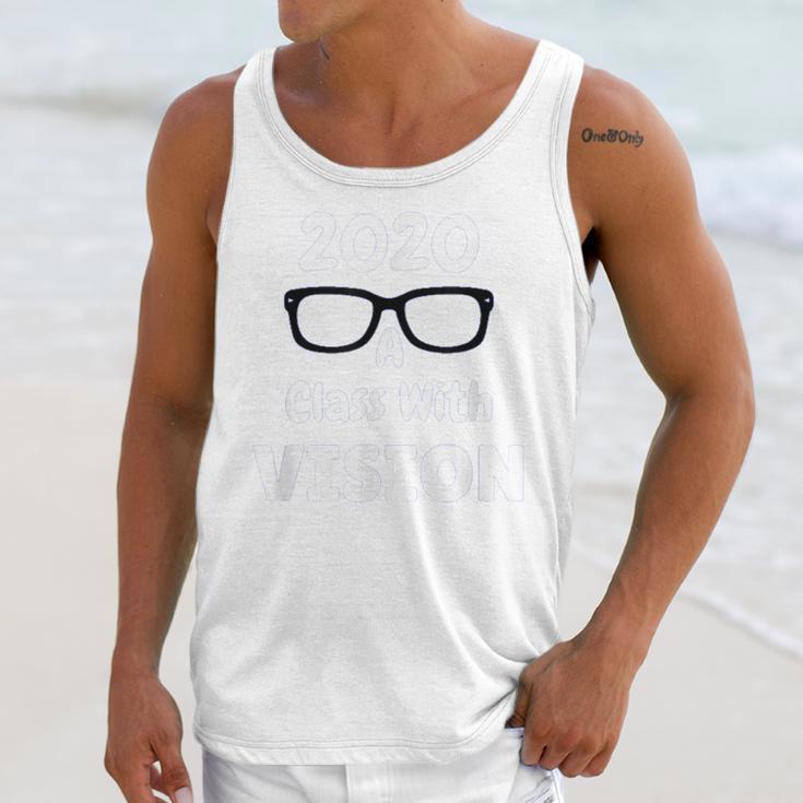 2020 A Class With Vision Perfect Eyesight GraduationUnisex Tank Top