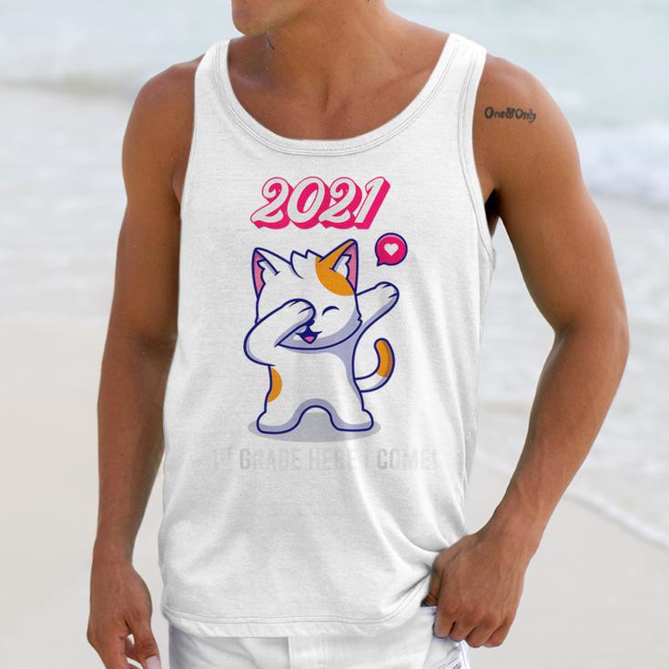 2021 Kindergarden Graduation Celebration Dapping Cat For Men Women Kids Unisex Tank Top