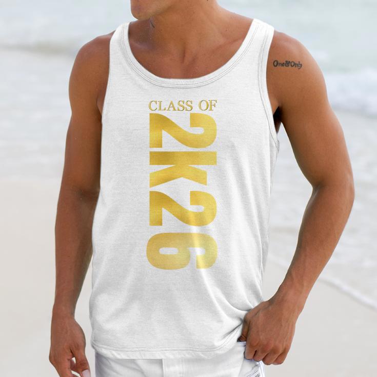 2K26 Class Of 2026 Graduation College Senior Back To School Premium Tri-Blend Unisex Tank Top