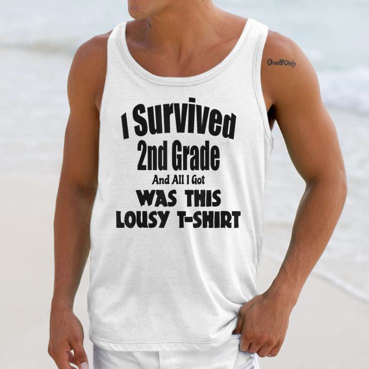 2nd Grade Graduation Boy Girl Graduate Education Unisex Tank Top