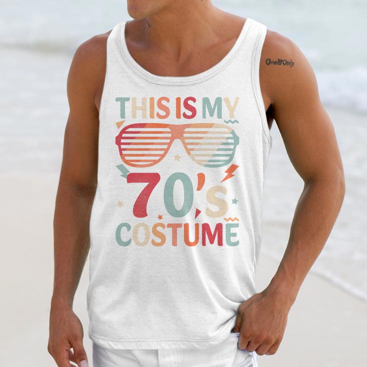 This Is My 70s Costume Vintage Style Nostalgia 1970s Retro Premium Tri-Blend Unisex Tank Top This Is My 70s Costume Vintage Style Nostalgia 1970s Retro Premium Tri-Blend Unisex Tank Top