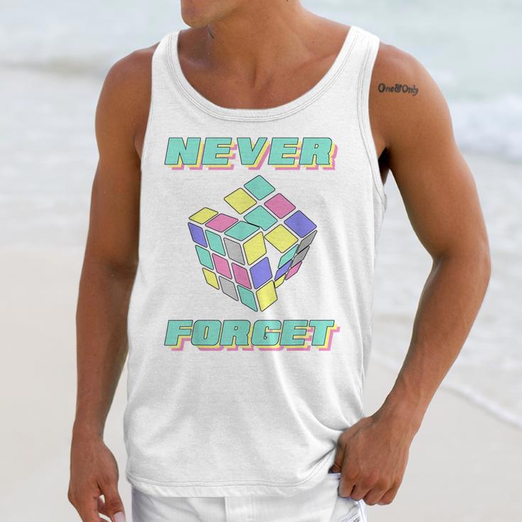 80s 90s Nostalgia Magic Cube Retro Party Costume Unisex Tank Top 80s 90s Nostalgia Magic Cube Retro Party Costume Unisex Tank Top