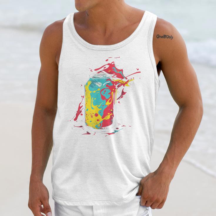 80s Nostalgia Soda Can Unisex Tank Top