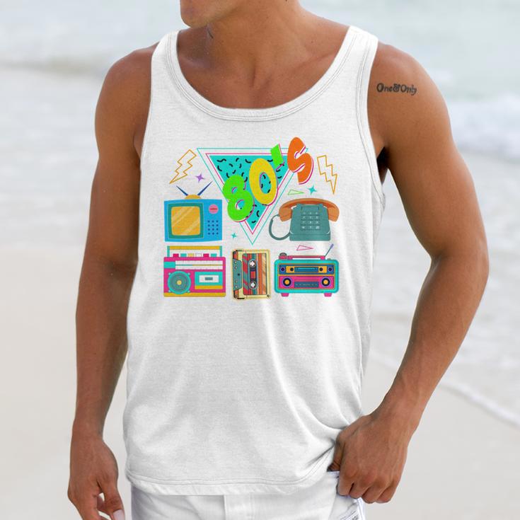 80's Vintage Cassette Tape Nostalgia Mixtape Era 1980s Retro Unisex Tank Top 80's Vintage Cassette Tape Nostalgia Mixtape Era 1980s Retro Unisex Tank Top
