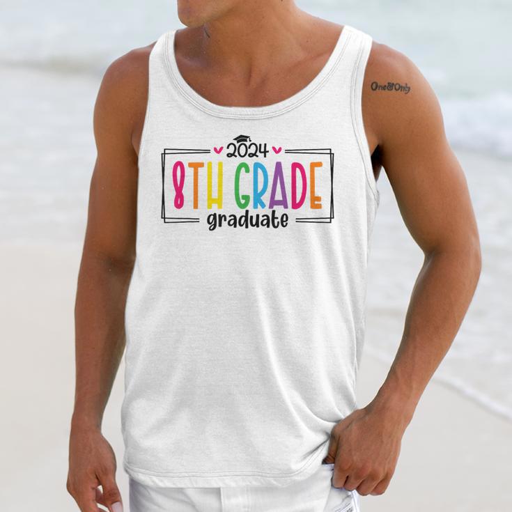 8th Eighth Grade Graduation 2025 Graduate Last Day Of School Unisex Tank Top
