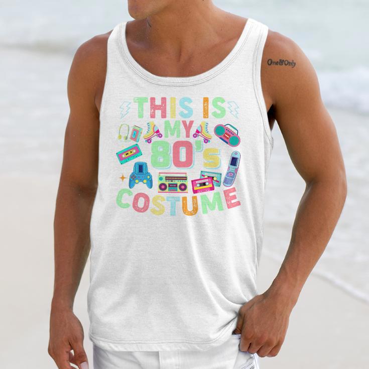 This Is My 90s Costume Mixtape Era Outfits Nostalgia 1990s Premium Tri-Blend Unisex Tank Top