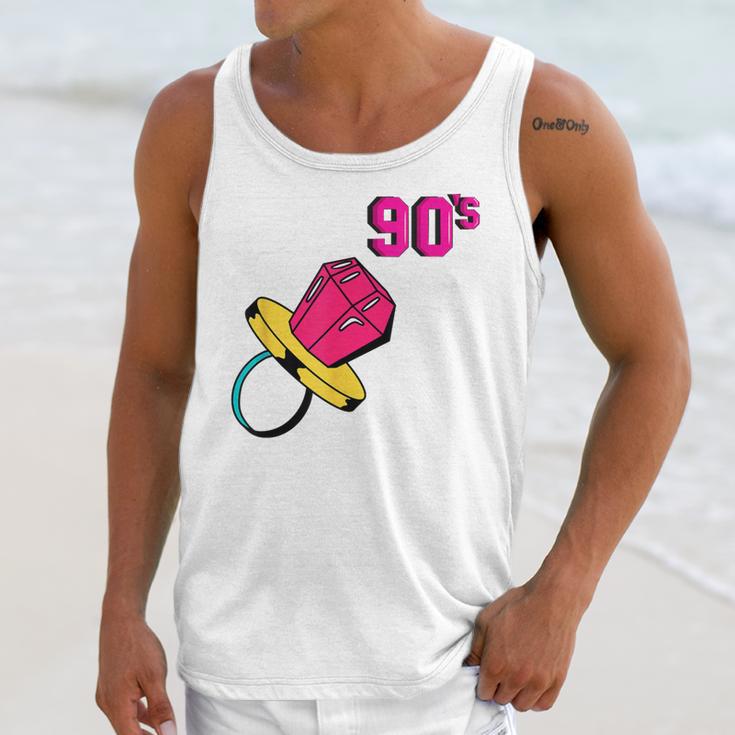 90’s Ring Retro Nostalgia Colorful Throwback Unisex Tank Top