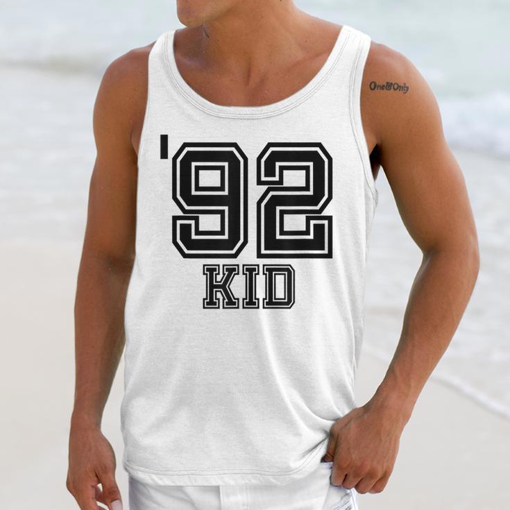 '92 Kid Perfect Vintage Retro Nostalgia Gear For Year 1992 Unisex Tank Top