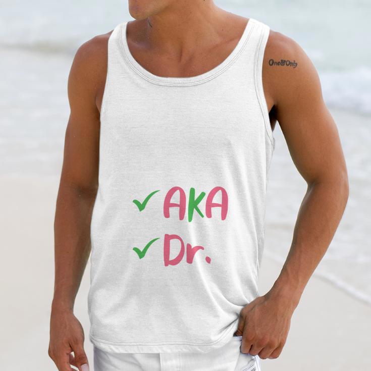 AKA Doctor Medical Worker Appreciation Graduation Unisex Tank Top