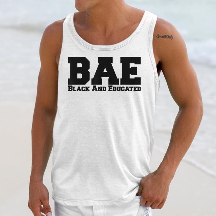BAE And Educated Black History Month Graduation Unisex Tank Top