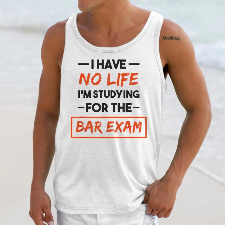 Bar Exam Tee Shirt Law School Graduation Unisex Tank Top