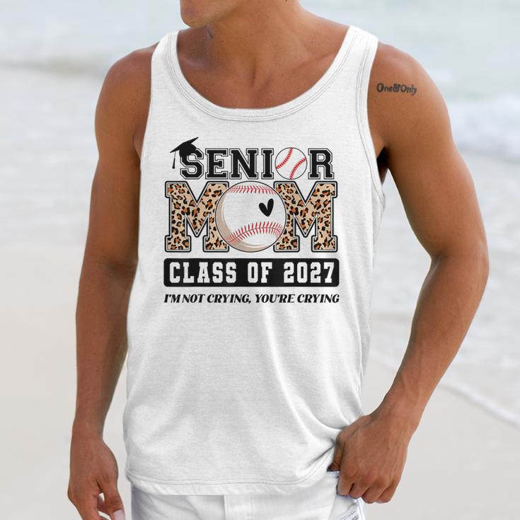 Baseball Senior Class Of 2027 Senior 2027 Graduation Women Unisex Tank Top
