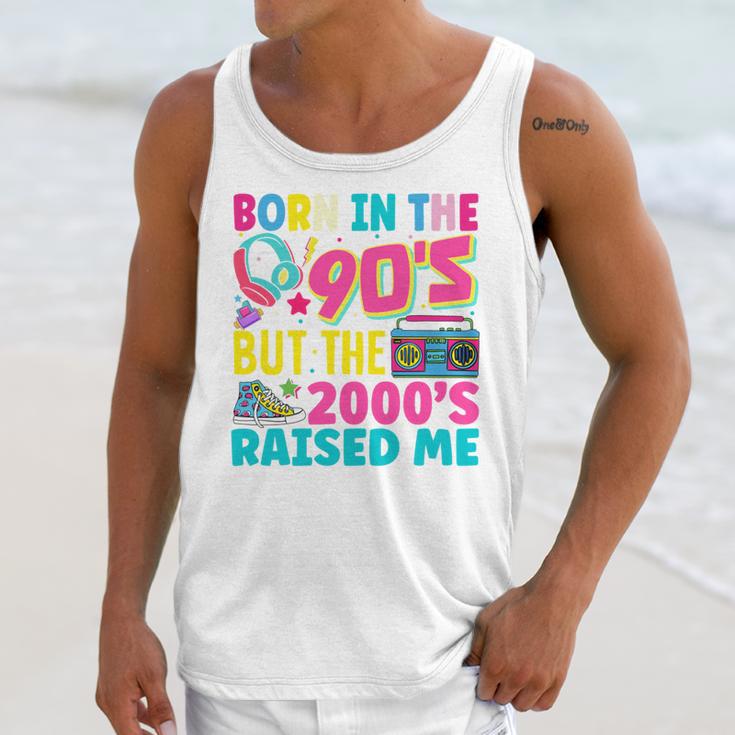 Born In The 90's But The 2000's Raised Me Y2K Nostalgia Unisex Tank Top Born In The 90's But The 2000's Raised Me Y2K Nostalgia Unisex Tank Top