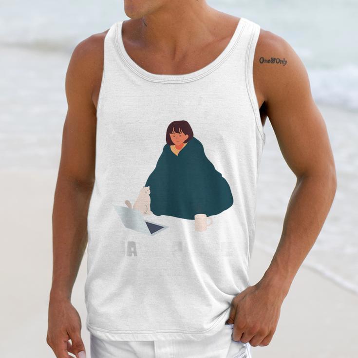 Can't Have Plans Introvert Staying Home Unisex Tank Top
