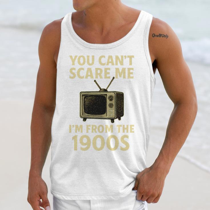 You Can't Scare Me I'm From The 1900s Television Retro Premium Unisex Tank Top You Can't Scare Me I'm From The 1900s Television Retro Premium Unisex Tank Top