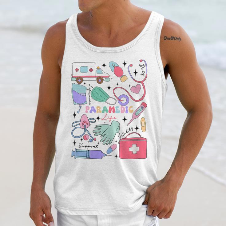 Can’t Talk Right Now Doing Paramedic Nurse Graduation Unisex Tank Top
