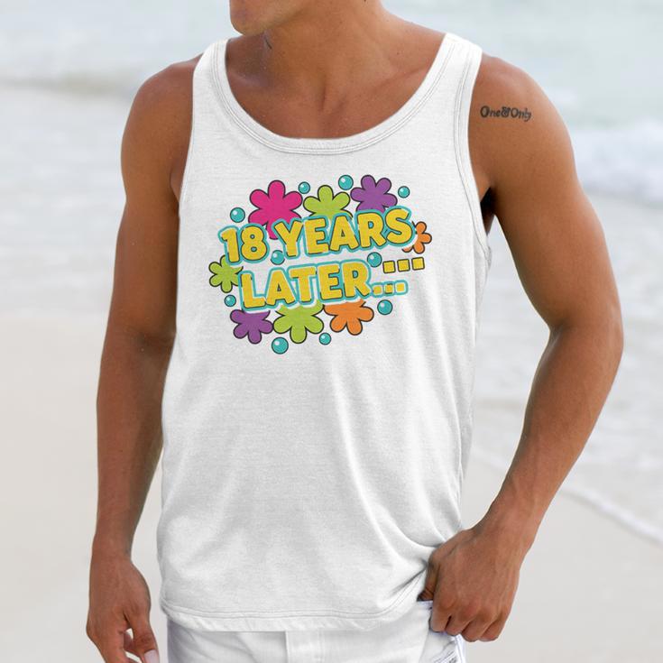 Cartoons Retro 18 Years Later Groovy Pop Art Nostalgia Premium Tri-Blend Unisex Tank Top Cartoons Retro 18 Years Later Groovy Pop Art Nostalgia Premium Tri-Blend Unisex Tank Top