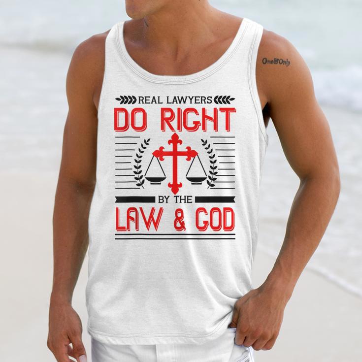 Christian Lawyer Attorney Law Student Graduation Exam Unisex Tank Top