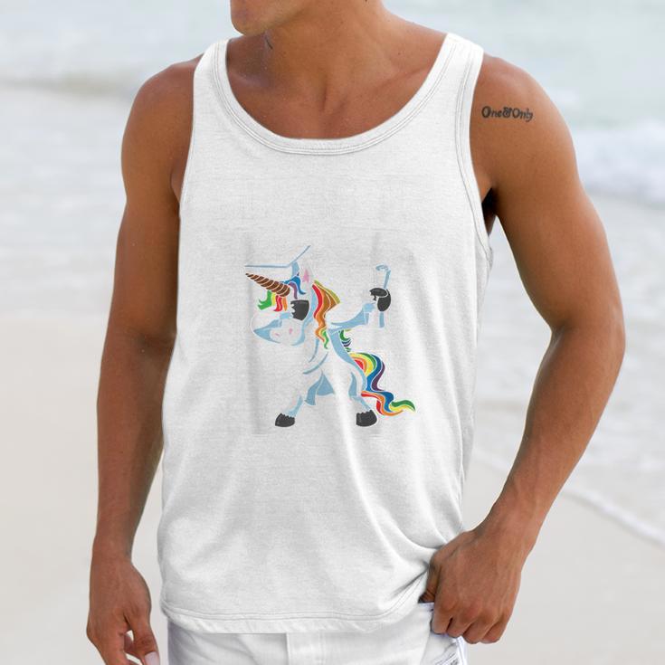 Class Of 2018 Graduation Dabbing Unicorn Unisex Tank Top