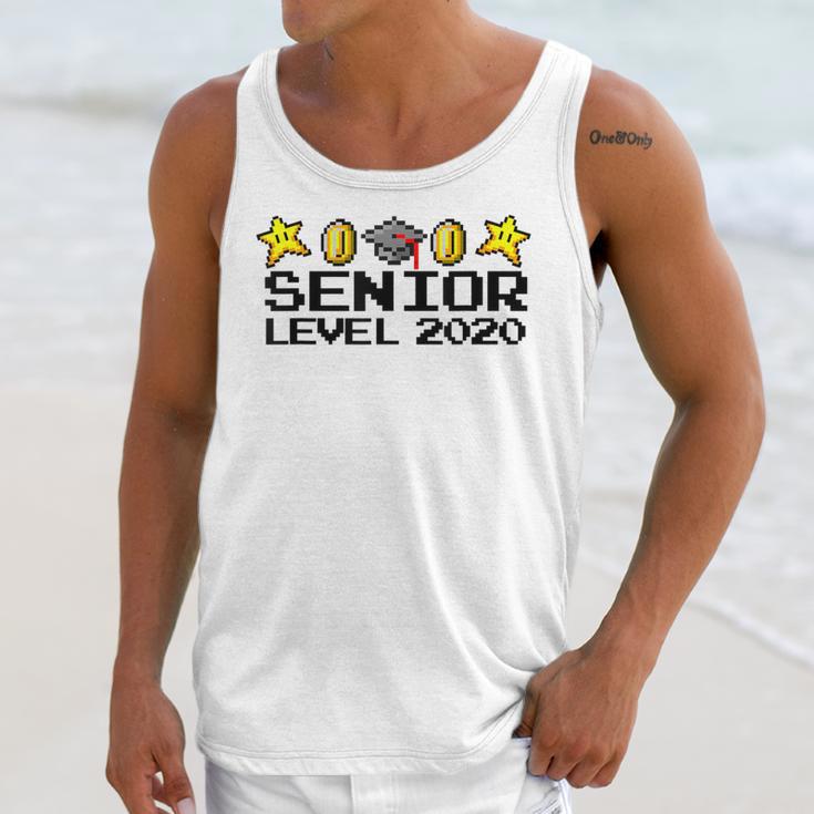 Class Of 2020 Senior Retro Video Game Graduation Gamer Unisex Tank Top