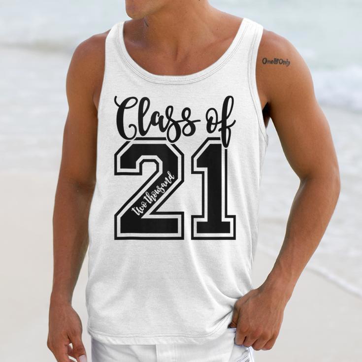 Class Of 2021 Senior 21 Cool Graduation Unisex Tank Top