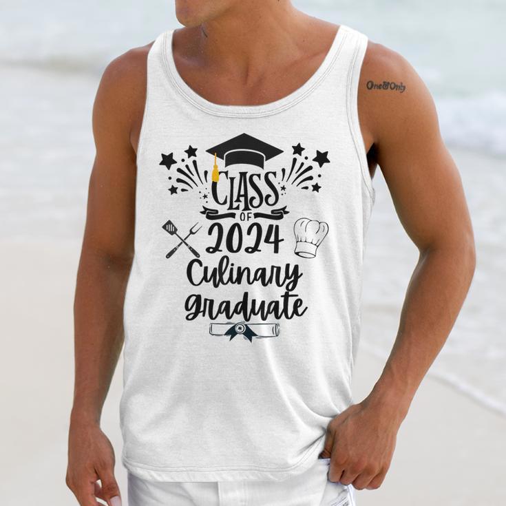 Class Of 2024 Culinary Graduate Culinary Chef Graduation Unisex Tank Top