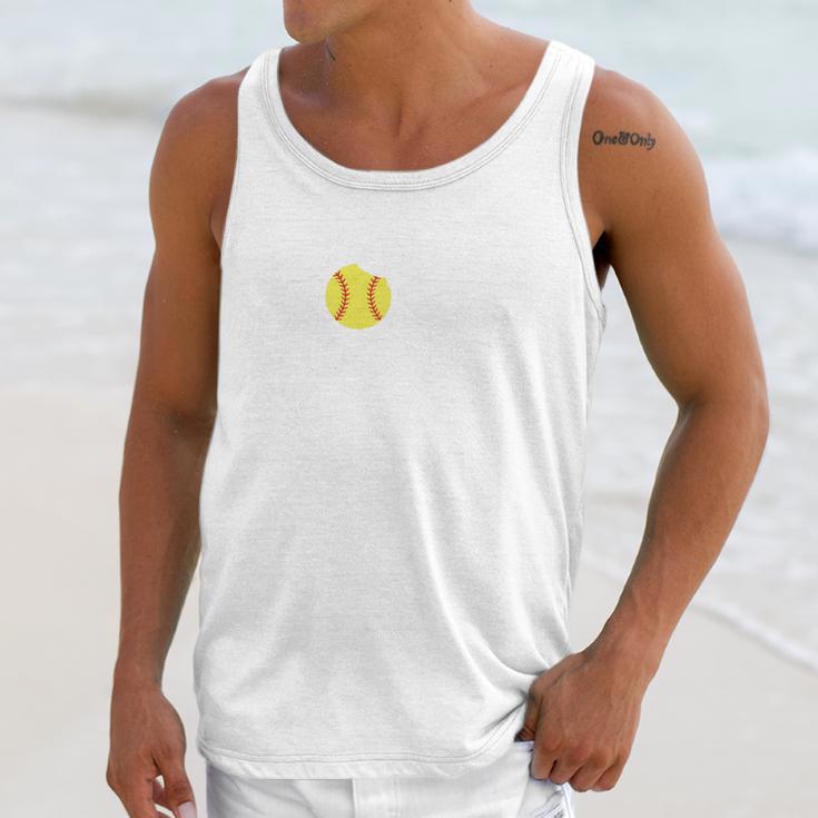 Class Of 2024 Senior Softball Player Graduation Unisex Tank Top