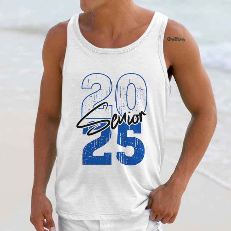 Class Of 2025 Senior Graduation 2025 Blue Unisex Tank Top