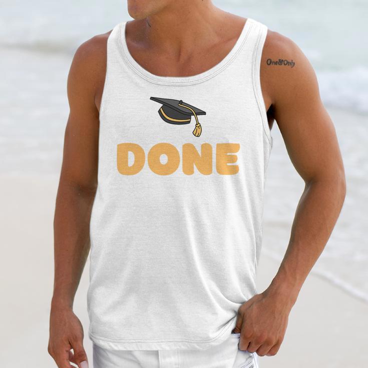 Class Of 2026 I Am So Done Graduation For Him Her Women Men Premium Tri-Blend Unisex Tank Top