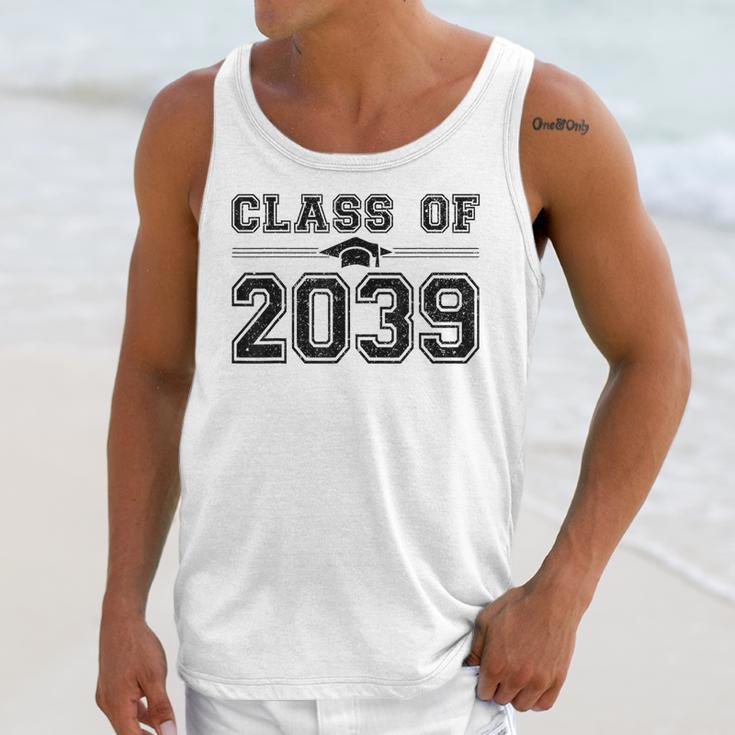 Class Of 2039 Grow With Me First Day Of School Graduation Unisex Tank Top