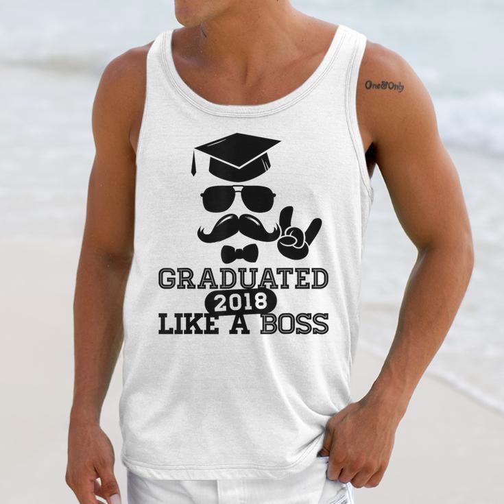 College High School Graduation Grad 2018 Shirt Unisex Tank Top