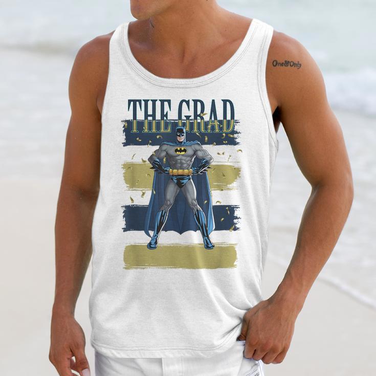 DC Comics Graduation Batman The Grad Power Stance Unisex Tank Top
