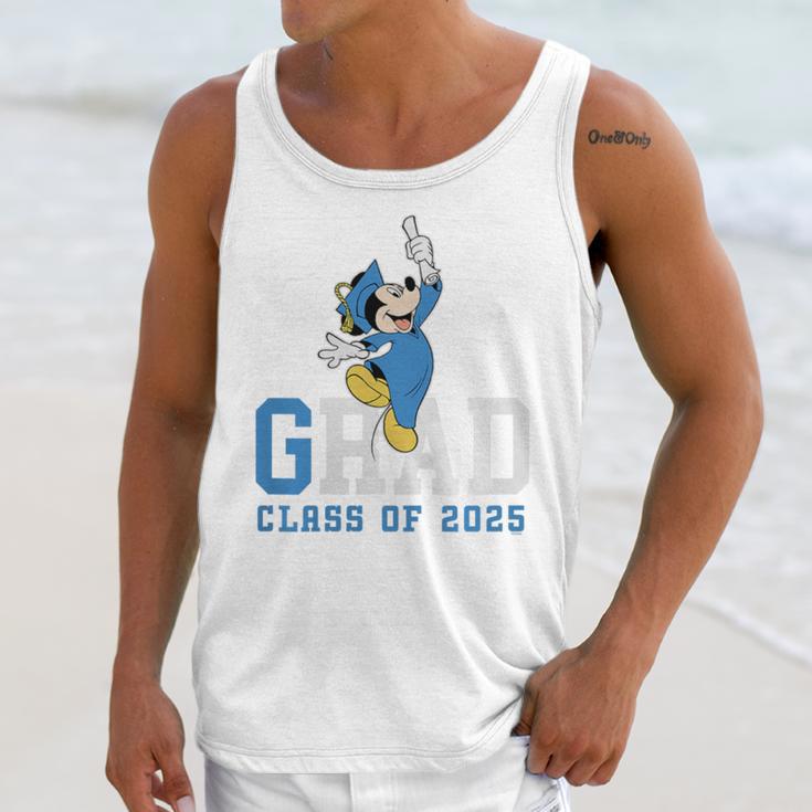 Disney Mickey Mouse 2025 Graduation Class Of '25 Rad Grad Premium Tri-Blend Unisex Tank Top