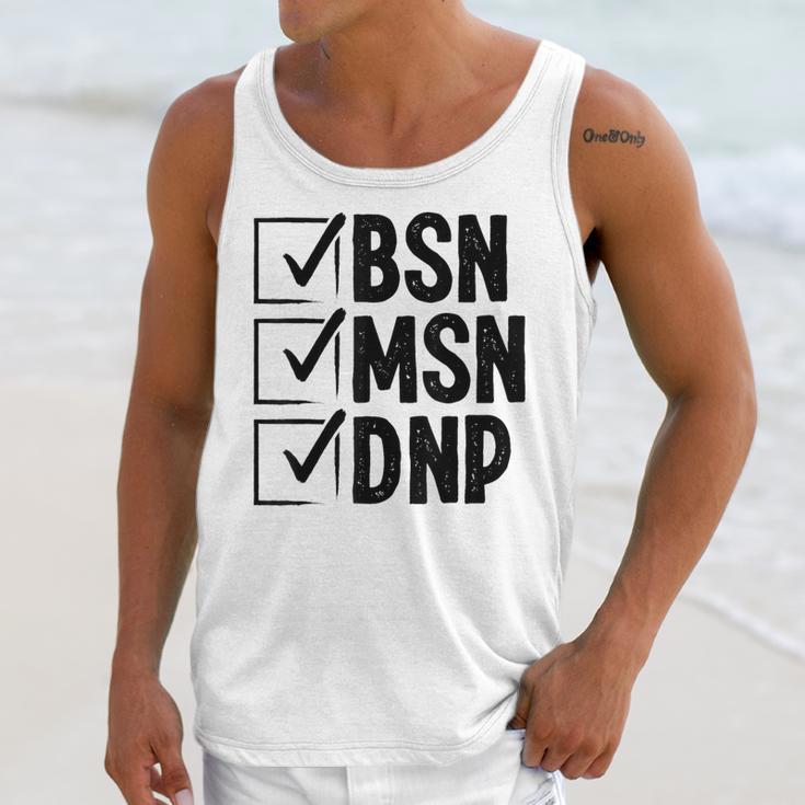 DNP Doctor MSN BSN DNP Nurse DNP Degree Graduation Unisex Tank Top