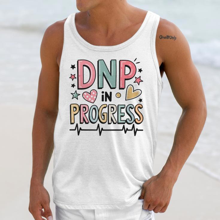 DNP In Progress Director Of Nursing Student Graduation Unisex Tank Top