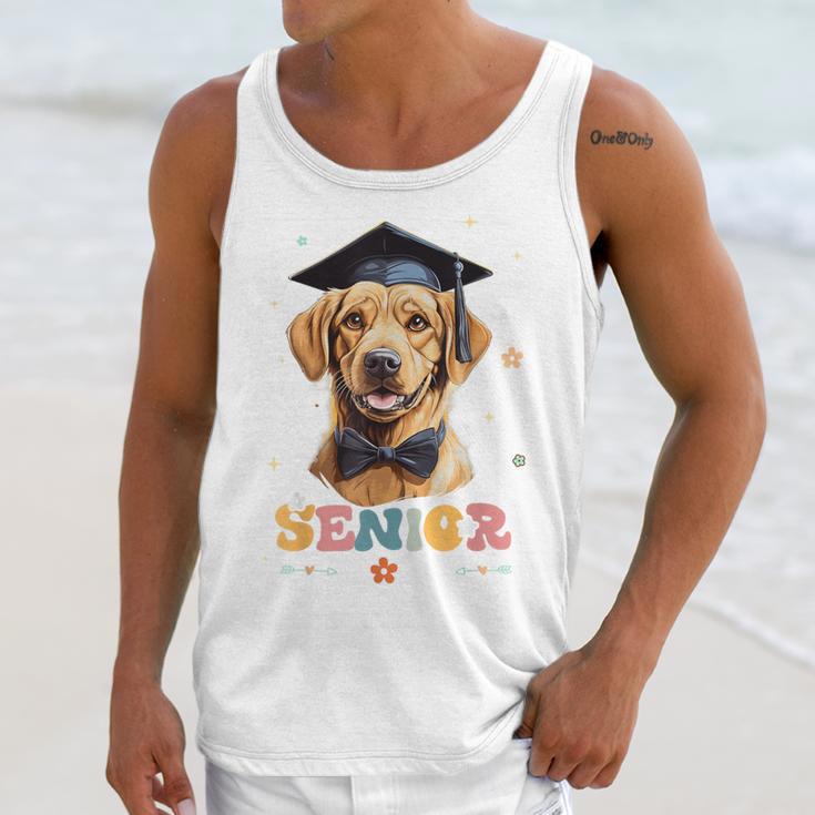 Dog Class Of 2024 Graduation Senior 2024 Men Women Girls Kids Unisex Tank Top