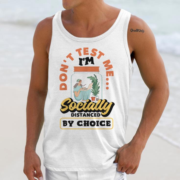 Don't Test Me Introvert's Unisex Tank Top Don't Test Me Introvert's Unisex Tank Top
